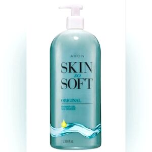 Avon Skin so Soft Shower Gel/ Bubble Bath 1 liter